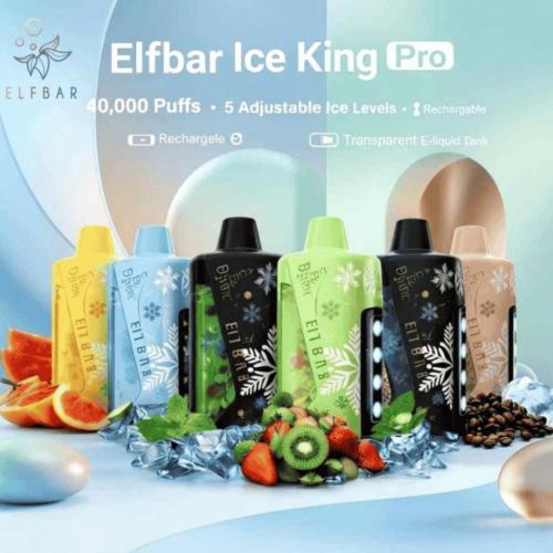 ELF BAR ICE KING PRO 40K PUFFS - الف بار ايس كنج ب...