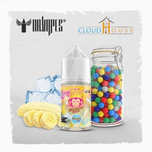 DR VAPE FROZEN BUBBLEGUM BANANA