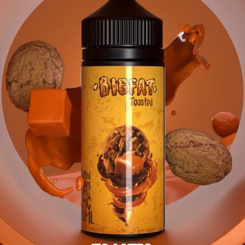 BIGFAT TOASTED COOKIES CARAMELL 100ML / 2MG