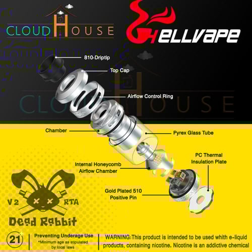 HELLVAPE DEAD RABBIT RTA V2