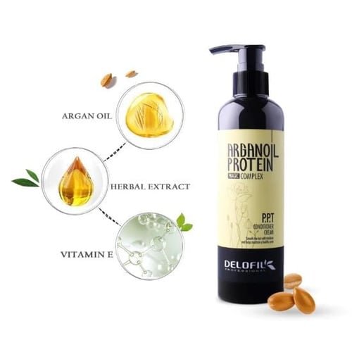 ديلوفيل - كريم اليومي ببروتين زيت الأرجان - 260 م