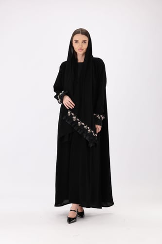 عبايه ورد