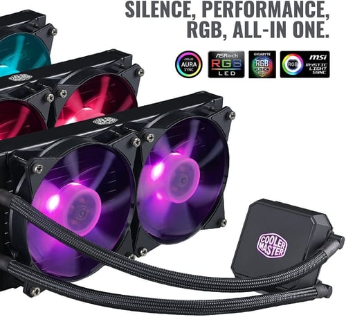 مبرد مائي COOLER MASTER LC240E RGB - أداء تبريد مت...