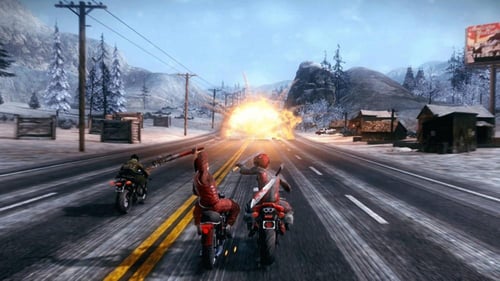 Road Redemption - لعبة السباقات والقتال لجهاز PS4...