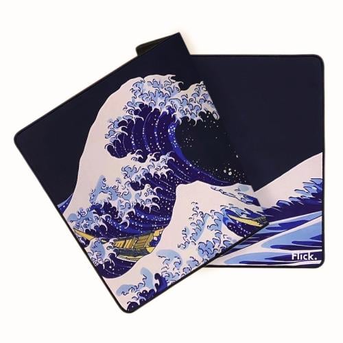 ماوس باد بتصميم موج البحر قاعدة ماوس كبيرة احترافي...