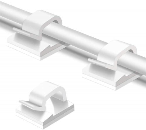 كــلبس سلك ابيض صفير - قطعة وحده