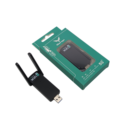 Thermo Wi-Fi with Bluetooth at 1800Mbps | supports Wi-Fi 6 and 5G | USB 3.0 | superior performance for wireless connection