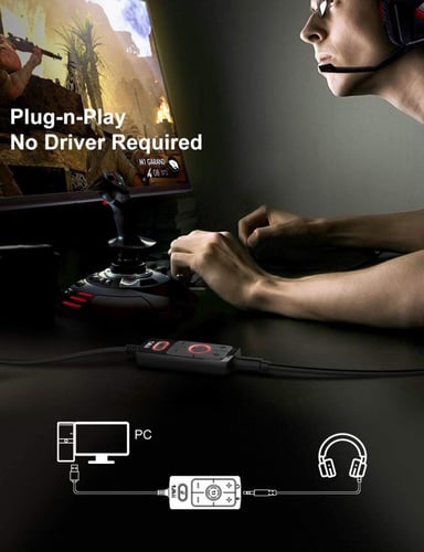 7.1 USB MII كرت صوت