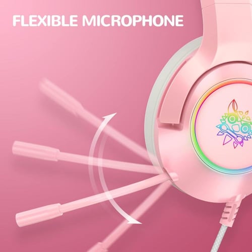 جرافلسو سماعة العاب كيه 9 3.5 ملم بتصميم اذن قطة ق...