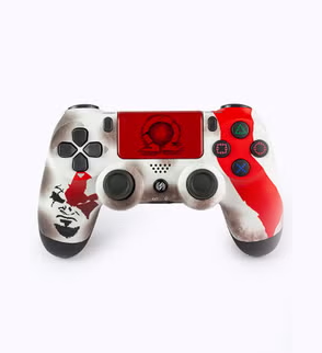 كنترول تحكم لوج بلايستيشن 4 ابيض - حمر