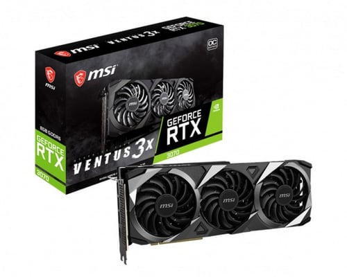 MSI GeForce RTX 3070 Ventus 3X، كرت شاشة 8GB GDDR6...