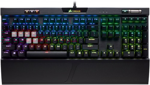كيبورد CORSAIR K70 RGB MK.2 RAPIDFIRE - الأداء الأ...