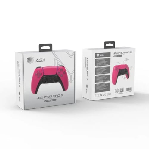 كنترول تحكم بلايستيشن4 ASA PRO PAD X – وردي - asa...