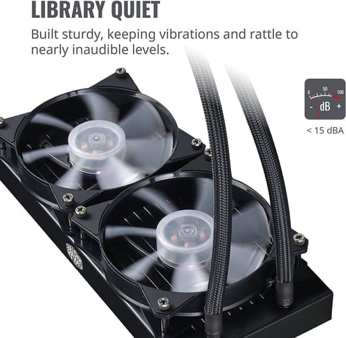 مبرد مائي COOLER MASTER LC240E RGB - أداء تبريد مت...