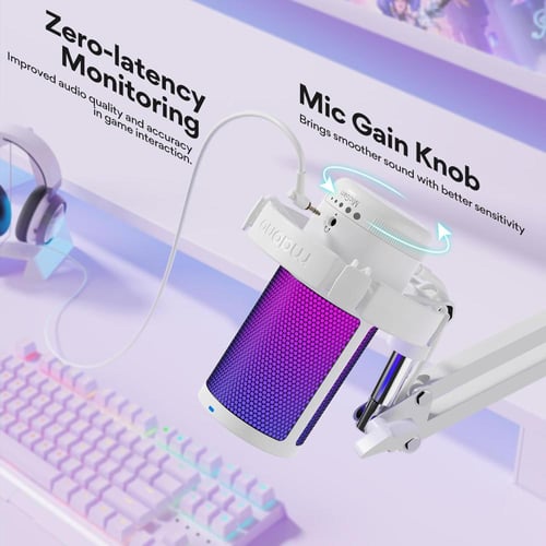 مايك Maono DGM20S الاحترافي مع ذراع تعليق | عزل ضو...