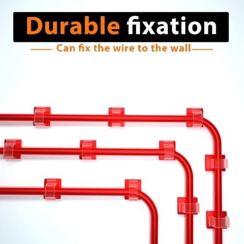 كلبس سلك شفاف صغير (قطعه وحده)