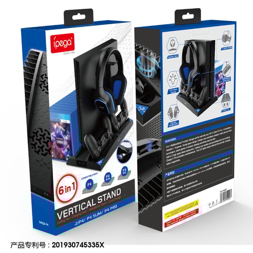 قاعدة شحن ستة في واحد للبلايستيشن 4