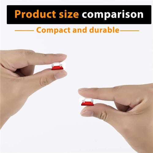 كلبس سلك شفاف صغير (قطعه وحده)