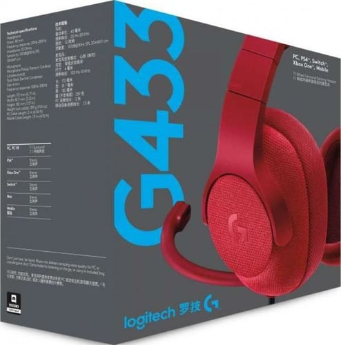 سماعة لوجيتك جي 443 - Logitech G433 Gaming Headset...