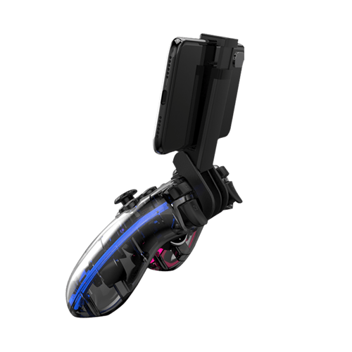 ذراع تحكم شفاف XTRIK ME XT-GP-52 RGB – متوافق مع A...