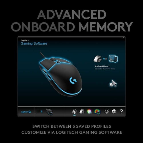 Logitech G Pro Gaming Mouse - 12000DPI