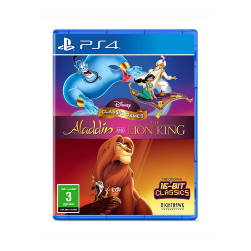 لعبة علاء الدين Aladdin And Lion King PS4
