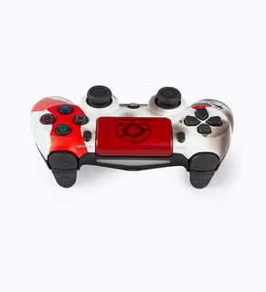 كنترول تحكم لوج بلايستيشن 4 ابيض - حمر