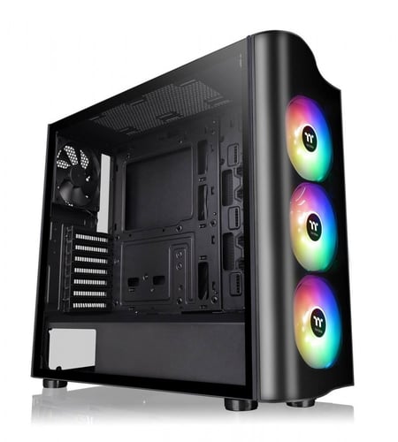 كيس Thermaltake View 23 TG ARGB Midi-Tower Black –...