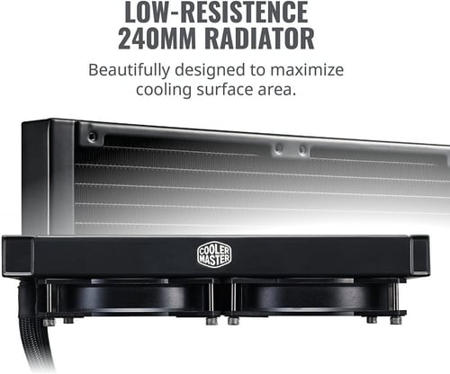 مبرد مائي COOLER MASTER LC240E RGB - أداء تبريد مت...