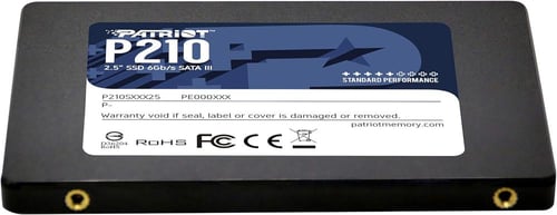 هارديسك Patriot SSD 1TB P210 – تخزين كبير وأداء قو...