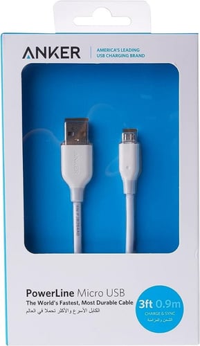 سلك شاحن ANKER-MICRO-USB