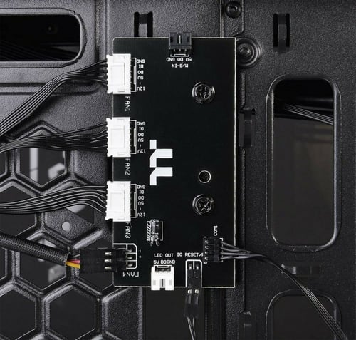 كيس Thermaltake View 23 TG ARGB Midi-Tower Black –...