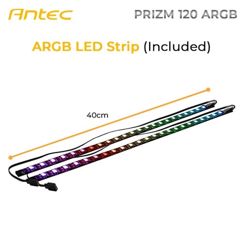 مراوح ANTEC PRIZM 120 RGB BL – إضاءة مبهرة وأداء ت...