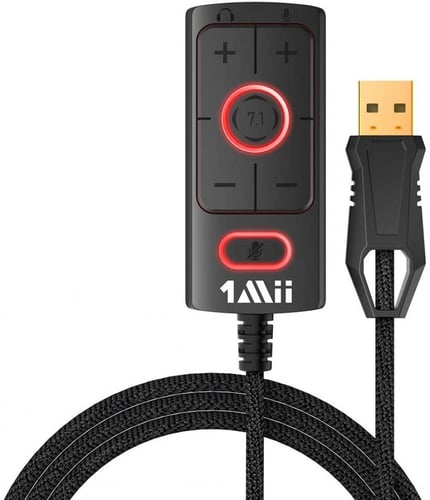 7.1 USB MII كرت صوت