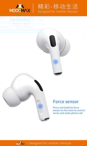 سماعة ايربودز برو AIRBUDS PRO - MOOGMAX