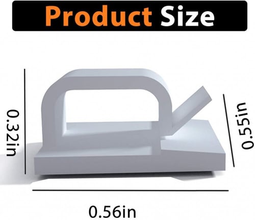 كــلبس سلك ابيض صفير - قطعة وحده