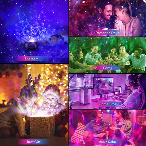 جهاز عرض ضوئي GALAXY STAR NIGHT LIGHT PROJECTOR 3I...