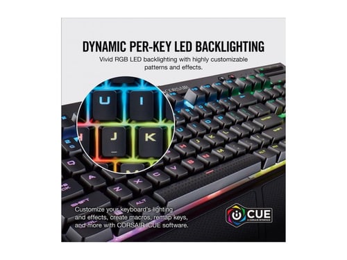 كيبورد Corsair K68 RGB - مفاتيح ميكانيكية CHERRY M...