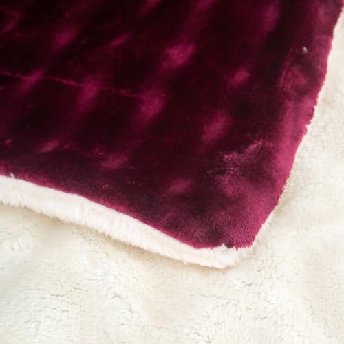 بطانية TAMILON بطبقتين المخمل و الفرو