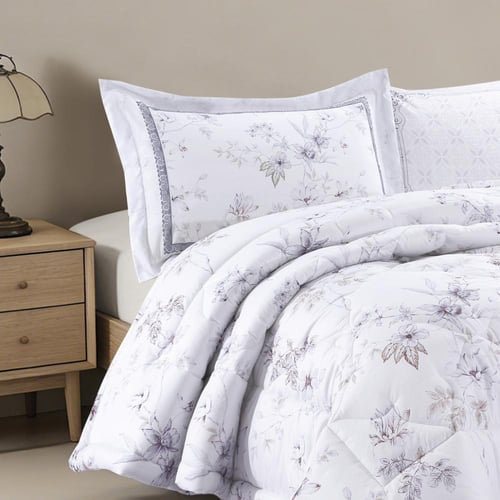 طقم مفرش صيفي مفرد ونصف 4 قطع