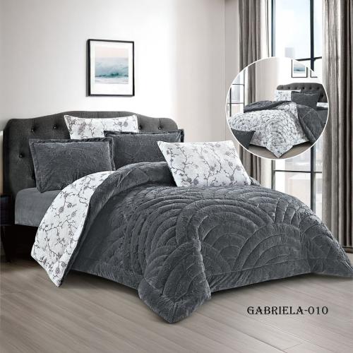 مفرش جابريلا شتوي مزدوج 6 قطع