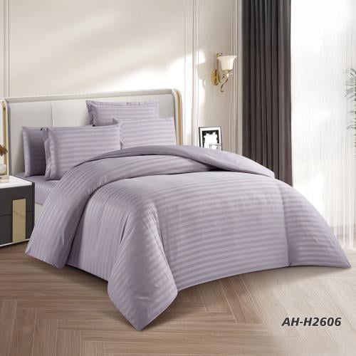 طقم مفرش فندقي مزدوج 7 قطع