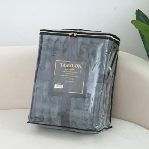 بطانية TAMILON بطبقتين المخمل و الفرو