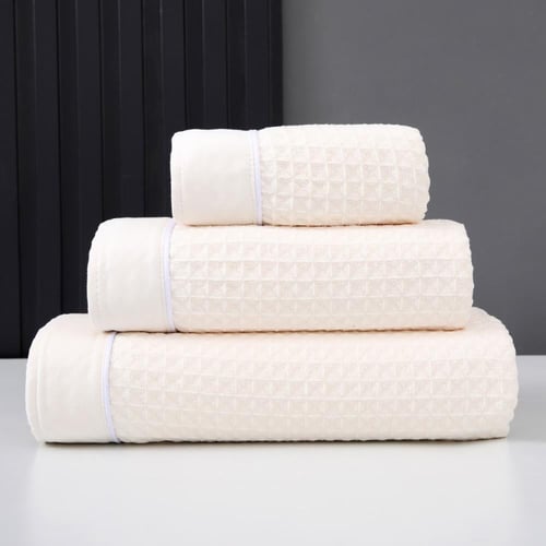 منشفة كورال فليس شكل وافل