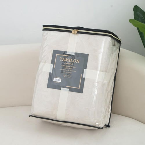 بطانية TAMILON بطبقتين المخمل و الفرو