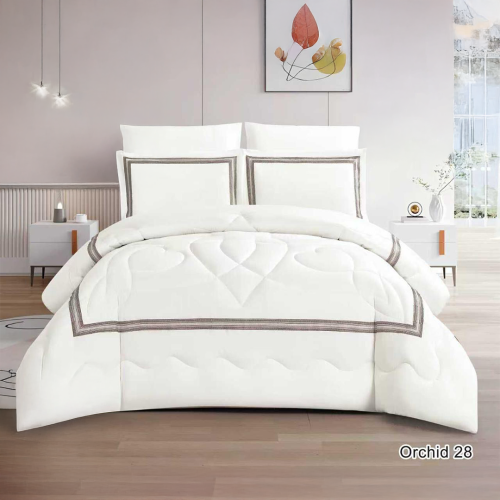 طقم مفرش صيفي مزدوج 6 قطع