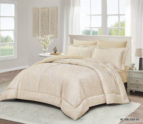 طقم مفرش شتوي مزدوج 6 قطع