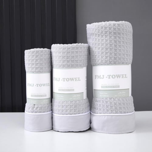 منشفة كورال فليس شكل وافل