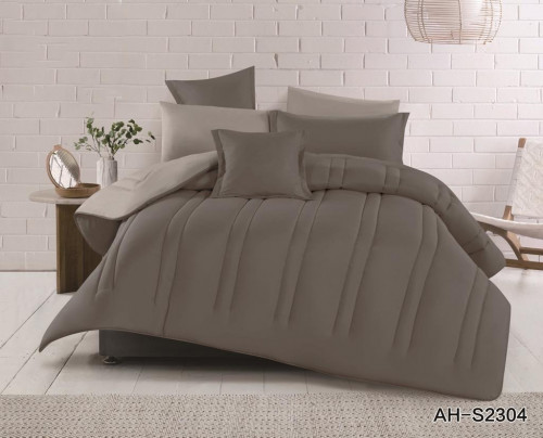 طقم مفرش اوتليت مزدوج 8 قطع وجهين