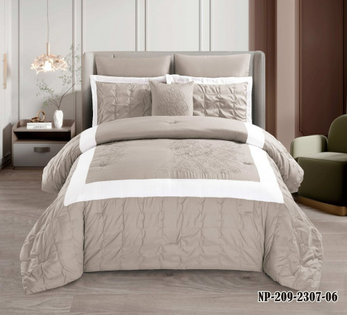 طقم مفرش صيفي مزدوج 7 قطع